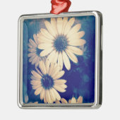 花 メタルオーナメント (左)