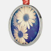 花 メタルオーナメント (左)