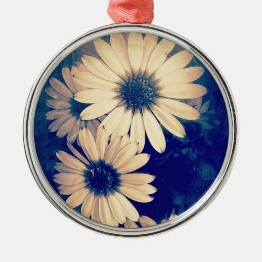 花 メタルオーナメント (正面)