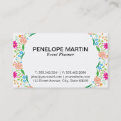 花 |モノグラム2 名刺 (裏面)