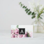 花 |モノグラム 名刺 (スタンド正面)