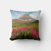 花 |モンタナ氷河の国立公園 クッション (正面)