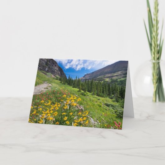 花 |モンタナ花路 カード (正面)