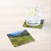 花 |モンタナ花路 スクエアペーパーコースター (インサイチュ)