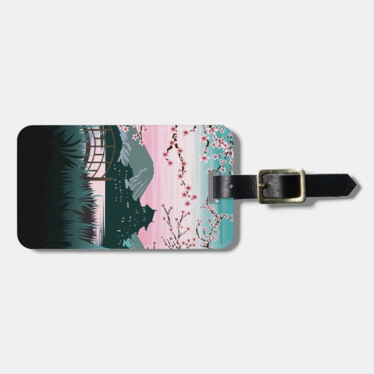 花  ラゲッジタグ (正面横)