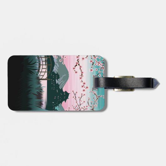 花  ラゲッジタグ (裏面横)