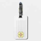 花 ラゲッジタグ (裏面縦)