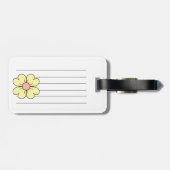 花 ラゲッジタグ (裏面横)