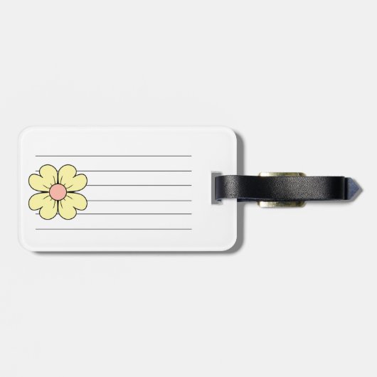 花 ラゲッジタグ (裏面横)