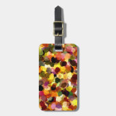 花 ラゲッジタグ (正面縦)