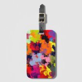 花 ラゲッジタグ (正面縦)