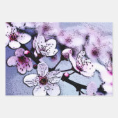 花 ラッピングペーパーシート (正面2)