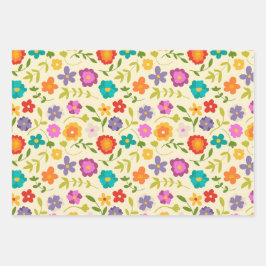 花 ラッピングペーパーシート