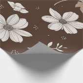 花 ラッピングペーパー (角)