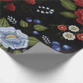 花 ラッピングペーパー (角)