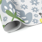 花 ラッピングペーパー (ロールコーナー)