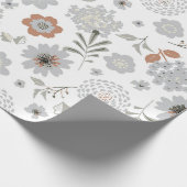 花 ラッピングペーパー (角)