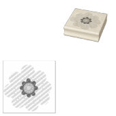 花 ラバースタンプ (押印)