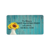 花 ラベル (正面)