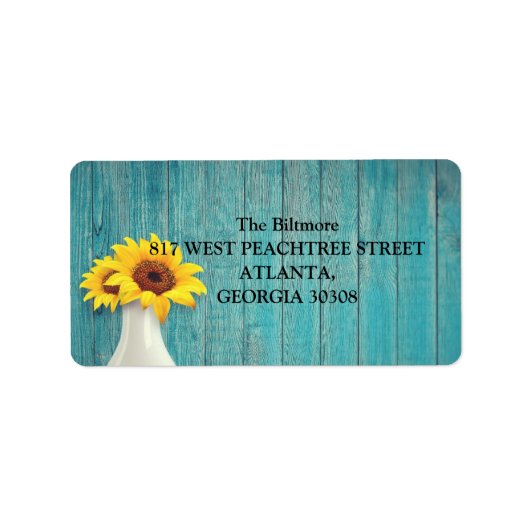 花 ラベル (正面)