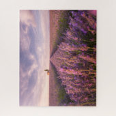 花 |ラベンダー南フランス ジグソーパズル (縦)