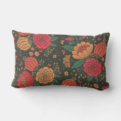 花 ランバークッション (裏面)