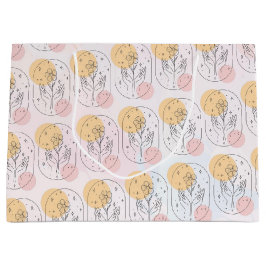 花 ラージペーパーバッグ