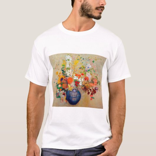 花、ルドン Tシャツ (正面)