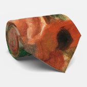 花:ルノアール印象派絵画美術展 ネクタイ (ロール)