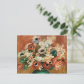 花:ルノアール印象派絵画美術展 ポストカード (スタンド正面)