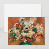 花:ルノアール印象派絵画美術展 ポストカード (正面/裏面)