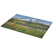 花 |レイニア山の野草 カッティングボード (角)