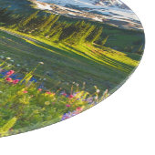 花 |レイニア山の野草 カッティングボード (角)