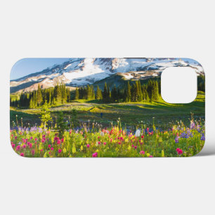 花 レイニア山の野草 iPhone 13ケース