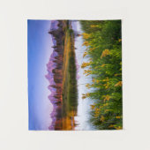 花 |ワイオミング州グランドテトン国立公園 タペストリー (正面)