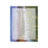 花 |ワイオミング州グランドテトン国立公園 ノートパッド (回転)