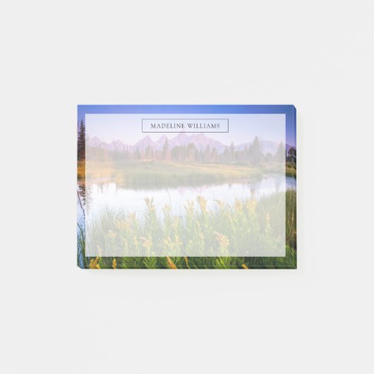 花 |ワイオミング州グランドテトン国立公園 ポストイット (正面)