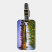 花 |ワイオミング州グランドテトン国立公園 ラゲッジタグ (正面縦)