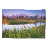 花 |ワイオミング州グランドテトン国立公園 枕カバー (裏面)