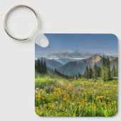 花 |ワイルドフラワーズシルバートンコロラド キーホルダー (正面)