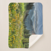 花 |ワイルドフラワーズシルバートンコロラド シェルパブランケット (正面)