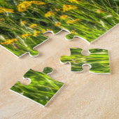 花 |ワイルドフラワーズシルバートンコロラド ジグソーパズル (側面)