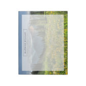 花 |ワイルドフラワーズシルバートンコロラド ノートパッド (回転)