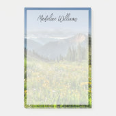 花 |ワイルドフラワーズシルバートンコロラド ポストイット (正面)