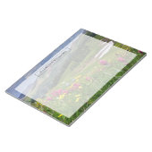 花 |ワイルドフラワーズドゥランゴ（コロラド州） ノートパッド (アングル)