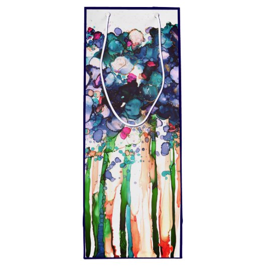 花 ワインギフトバッグ (裏面)