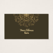 花 – ヴィンテージオーナメント曼荼羅2 (裏面)