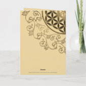 花 – ヴィンテージオーナメント曼荼羅2 カード (裏面)