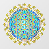 花 – ヴィンテージオーナメント1 ウィンドウサイン (シート)