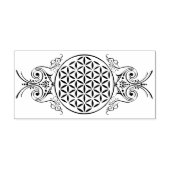 花 – ヴィンテージオーナメント1 ラバースタンプ (インプリント)